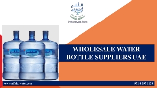 WHOLESALE WATER BOTTLE SUPPLIERS UAE