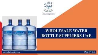 WHOLESALE WATER BOTTLE SUPPLIERS UAE