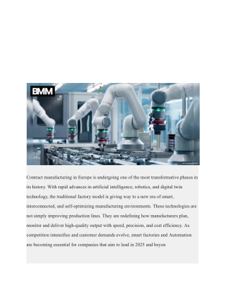 Smart Factories and Automation_ Intelligence powering manufacturing