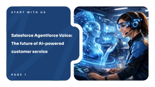 Salesforce Agentforce Voice- The future of AI-powered customer service