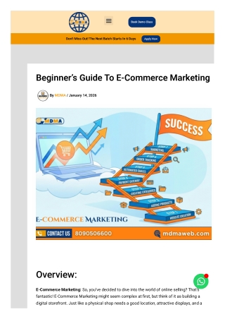 E-Commerce Marketing Step-by-Step Guide (2026 Edition)