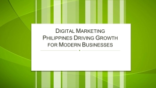 Digital Marketing Philippines Driving Growth for Modern Businesses