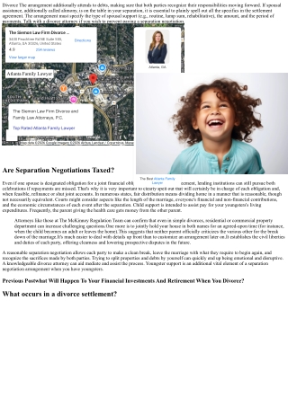 Discover Divorce Settlement Agreement