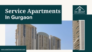 Service Apartments In Gurgaon
