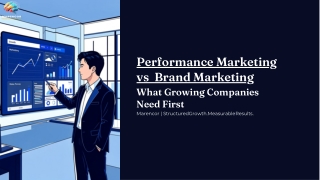 Performance Marketing vs Brand Marketing
