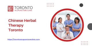Chinese Herbal Therapy Toronto - torontoacupunctureclinic.com