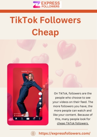 TikTok Followers Cheap