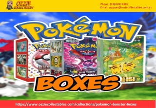 Buy Pokemon Booster Boxes Online