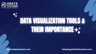 Data Visualization Tools & Their Importance Presentation