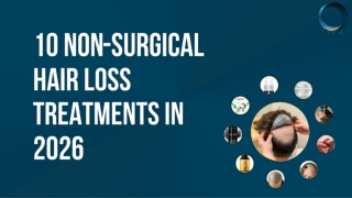 10 Non-Surgical Hair Loss Treatments in 2026