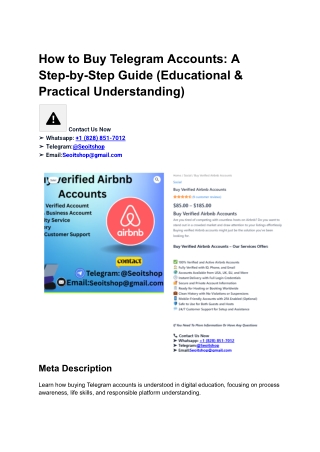 How to Buy Telegram Accounts_ A Step-by-Step Guide (Educational & Practical Understanding)