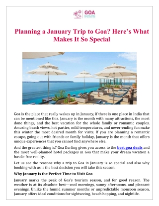 best goa deals