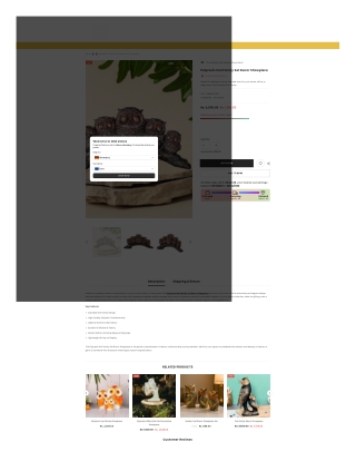 Polyresin Owl Family Set Decor Showpiece