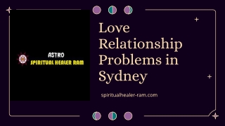 Love Relationship Problems in Sydney
