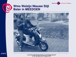 Wmo Welzijn Nieuwe Stijl Beter in MEEDOEN