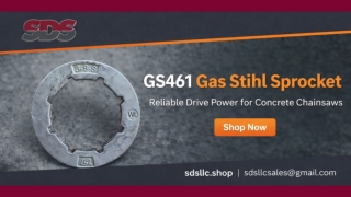 Industrial-Grade GS461 Gas Stihl Sprocket Guide | SDS LLC Shop
