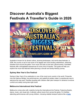 Discover Australia’s Biggest Festivals_ A Traveller’s Guide in 2026
