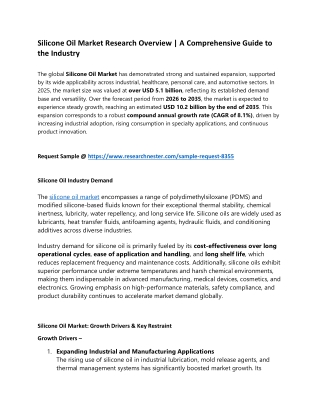 Silicone Oil Market1
