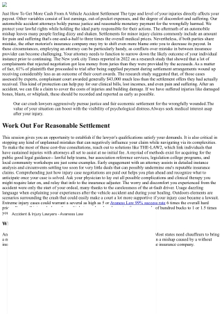 16 Errors To Avoid When Negotiating Your Car Mishap Negotiation