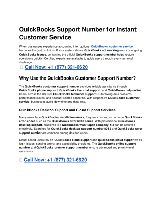 What Is the Phone Number for QuickBooks Desktop Support?
