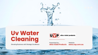 Uv Water Cleaning