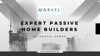 Expert Passive Home Builders