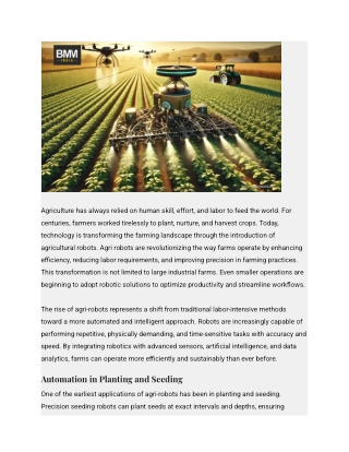 The Rise of Agri Robots_ Reshaping Efficiency on Farms