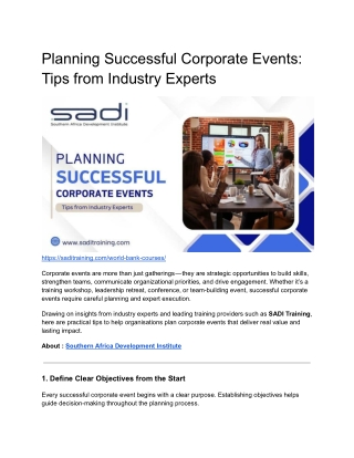 Planning Successful Corporate Events_ Tips from Industry Experts