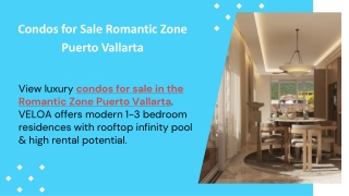 Condos for Sale Romantic Zone Puerto Vallarta