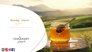 Honey Jars by Chaudhary Glass Pack LLC Dubai (1)