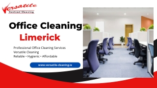 Professional Office Cleaning Limerick Services