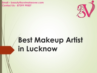 Professional Makeup Artist In Lucknow for All Occasions