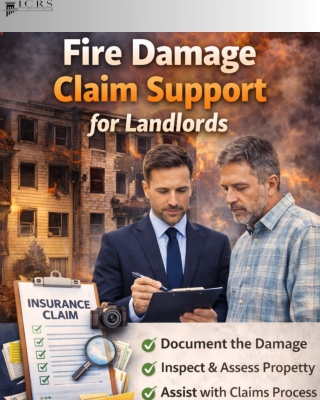 Fire Damage Claim Support for Landlords – Insurance Help for Rental Property Los