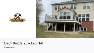 Deck Builders Jackson MI
