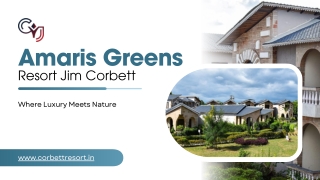 Amaris Greens Resort Jim Corbett
