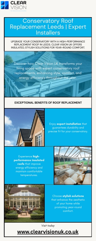 Best Conservatory Roof Replacement Leeds  Expert Installers