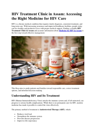 HIV Treatment Clinic in Assam