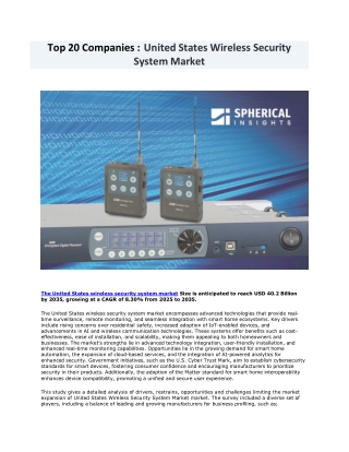 Top 20 Companies us wireless