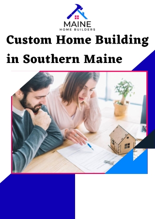 Home Builders Southern Maine - Maine Home Builders