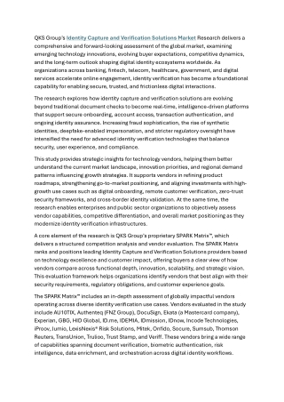 SPARK Matrix™-Identity Capture and Verification Solutions