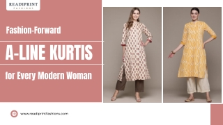 Fashion-Forward A-Line Kurtis for Every Modern Woman