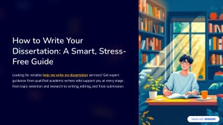 Help Me Write My Dissertation – Expert Academic Writing Support