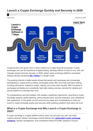 ment.tech-Launch a Crypto Exchange Quickly and Securely in 2026