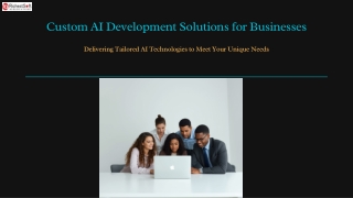 The Role of Custom AI Solutions in Enhancing Business Performance