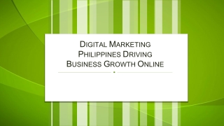 Digital Marketing Philippines Driving Business Growth Online