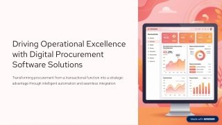 Smart Growth With Modern Procurement Software Solutions