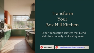 Kitchen Renovation Box Hill | Home Renovation Expert OZ