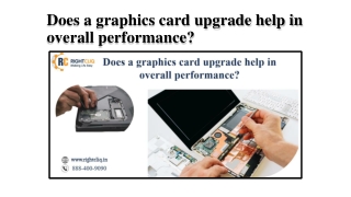 Does a graphics card upgrade help in overall performance