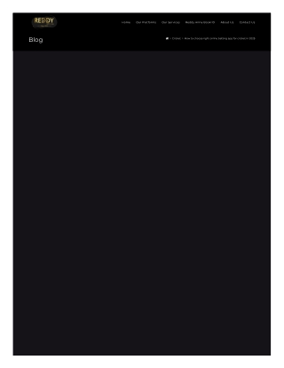 How to choose the right online betting App