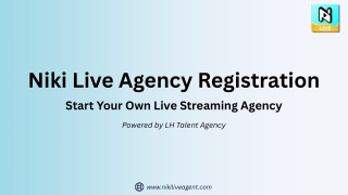Niki Live Agency Registration